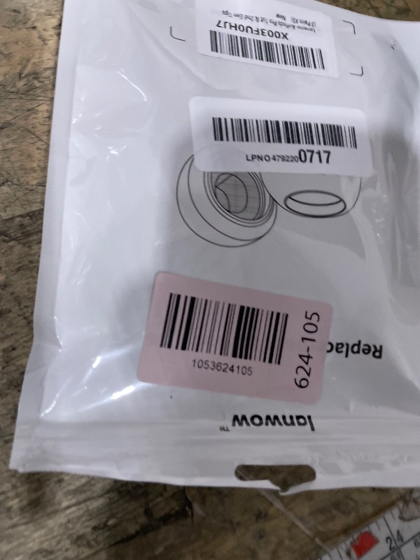Photo 1 of *ONLY 2 SETS* Lanwow Premium Memory Foam Tips for AirPods Pro & AirPods Pro 2nd Generation. No Silicone Eartips Pain. Anti-Slip Eartips. Fit in The Charging Case, Extra Small 3 Pairs (XS, Black)