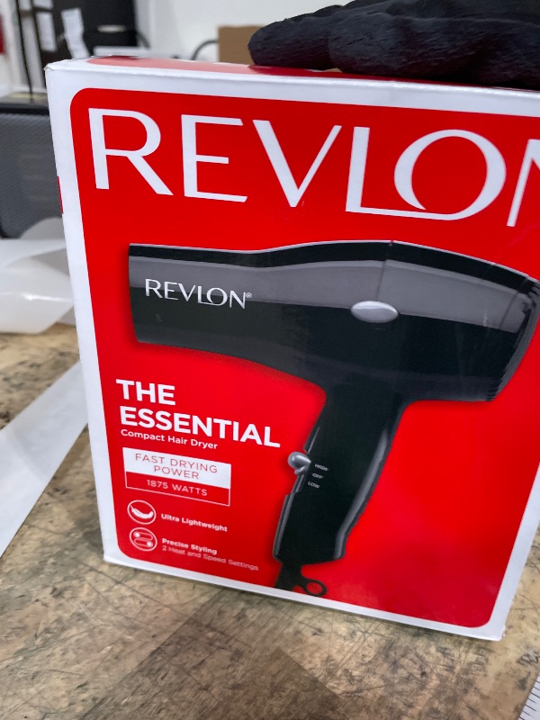 Photo 1 of Revlon Compact Hair Dryer 1875W Lightweight Design