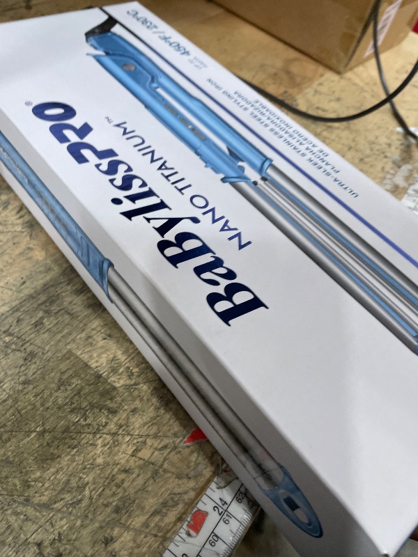 Photo 1 of *Lock latch on flat iron is broken*BaBylissPRO 1" Ultra-Sleek Stainless Steel Styling Iron, Hair Straightener, Waver and Curling Tool in one