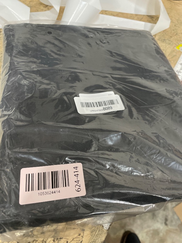 Photo 1 of [2 Pack] Patio Heater Covers with Zipper and Storage Bag,Waterproof,Dustproof,Wind-Resistant,Sunlight-Resistant,Snow-Resistant,Black,89'' Height x 33" Dome x 19" Base