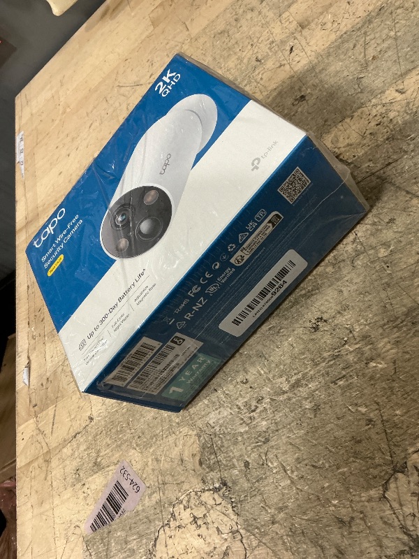Photo 1 of  **FACTORY SEALED**
Tapo MagCam 2K+ - 2026 Wirecutter Best Outdoor Security Camera & PCMag Editors' Choice, Wireless Battery Power, Magnetic Mount, Subscription-Free SD Storage or optional Cloud, Person/Vehicle Detection