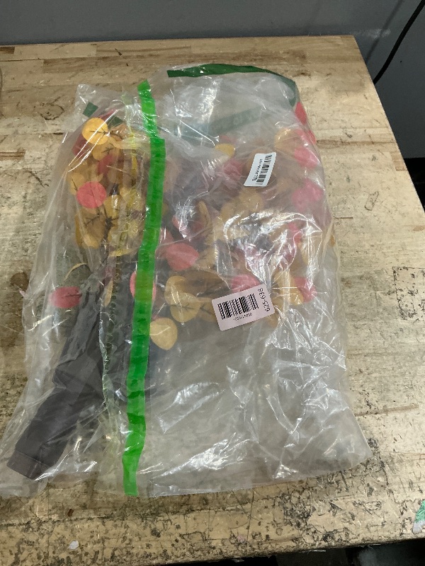 Photo 1 of *NO CHARGER/ MISSING BATTERY COVER* Fall Lighted Maple Tree, 24FT 50LED Timer Battery Operate Fall Decor Lights, Thanksgiving Decoration Maple Leaf Table Tree for Indoor Outdoor Holiday Bedroom Autumn Harvest Party Home Decor