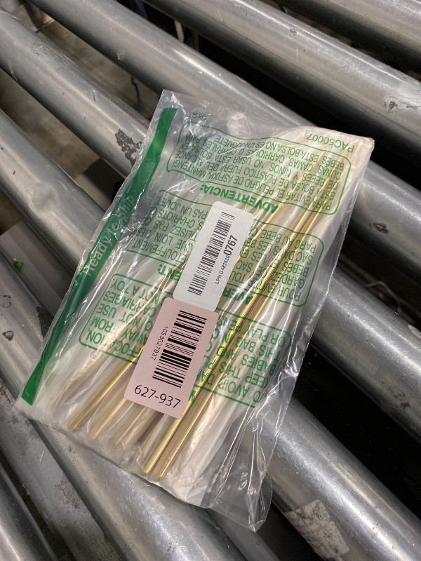 Photo 1 of 10 Pairs Reusable Chopsticks, Titanium Gold Plating Stainless Steel Metal Chop Sticks, Japanese Chinese Korean Chopstick Dishwasher Safe, 8.9 Inch (Gold / Chop sticks)