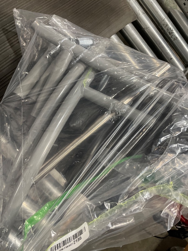 Photo 1 of **missing hardware**BCAN 36'' Toddler Trampoline, ASTM Certified - Kids Trampoline for Ages 1-6, Foam Handle & Safe Thickened Cover, Mini Trampoline for Kids Indoor, Easy to Assemble