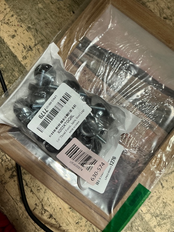 Photo 1 of 1/4" Thread Furniture Feet Levelers, 24 PCS Adjustable Furniture Feet Threaded Screw in, Leveling Feet Screw On Furniture Glide Leveling for Table, Cabinets, Chairs, Stool Legs