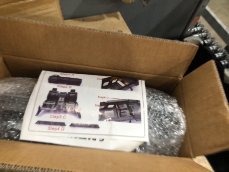 Photo 1 of 1/10 RC Crawler Hard Body Shell Kit - 324mm Wheelbase George Patton Off-Road Body for AXIAL SCX10 TRX-4, Unassembled Black Plastic Shell with Interior & Accessories(Khaki)