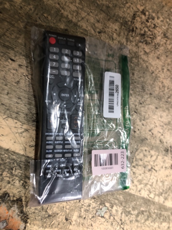 Photo 1 of 076R0SC011 Replace TV DVD Combo Remote Control fit for SANYO TV HDTV LCD DVD Combo DP32670 DP26670 DP32671 DP36671 DP26671