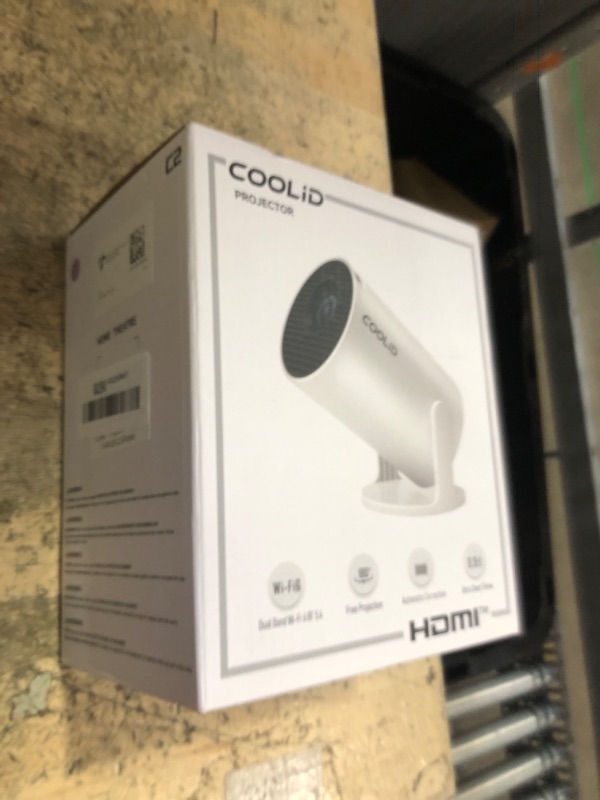 Photo 1 of [Built-in Apps & 2026 Upgraded] Mini Projector Support 4K 1080P Auto Keystone 180° Rotatable with WiFi 6 and Bluetooth 5.4, Projector Portable Compatibile with HDMI/TV Stick/Memory Stick/Laptop-Purple