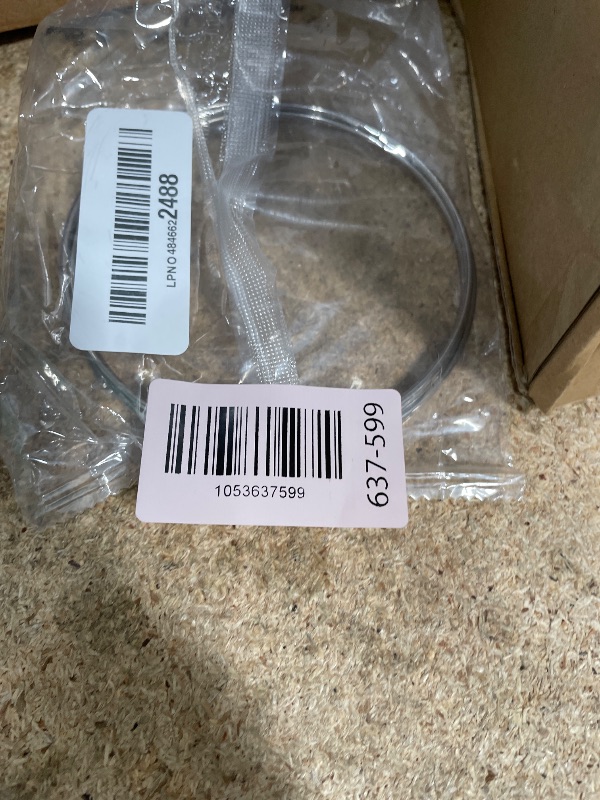 Photo 1 of 10Ga 2.5mm 3FT 304 Stainless Steel Wire for DIY Arts & Crafts, Jewelry Making, Bonsai Training & Garden