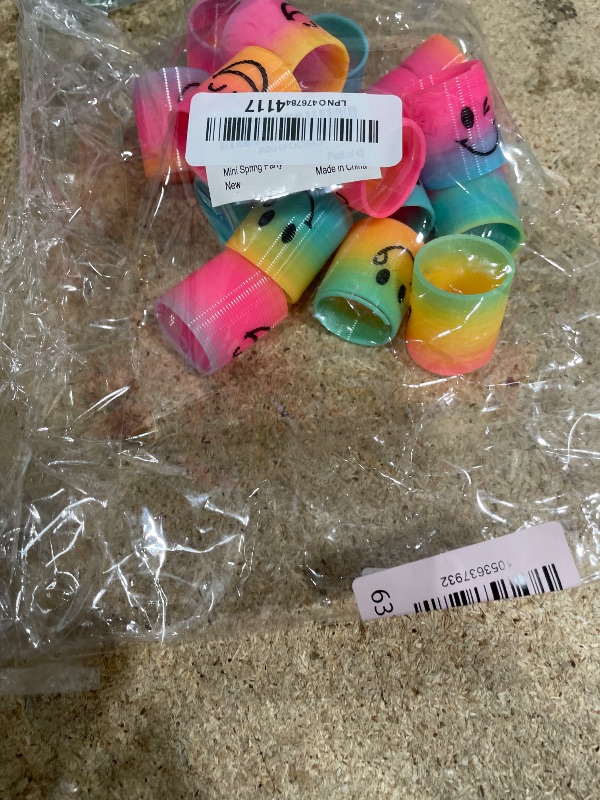 Photo 1 of 17 Pack Mini Spring Party Favors Toys Magic Fidget Stress Coil for Favor Carnival Prize Birthday Goodie Bag Stuffers for Kids Boys Girls