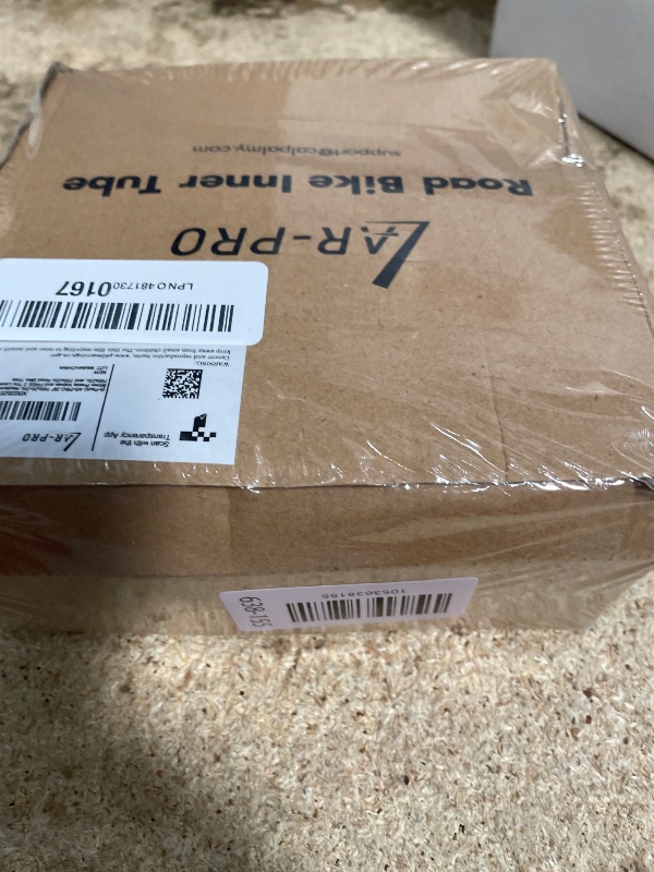 Photo 1 of (6-Pack) AR-PRO 28" 700x20-25c Replacement Road Bike Inner Tubes with 80mm Presta Valves and Free 2 Tire Levers - Bike Tubes for 700x20c, 700x23c, and 700x25c Road Bike Tires