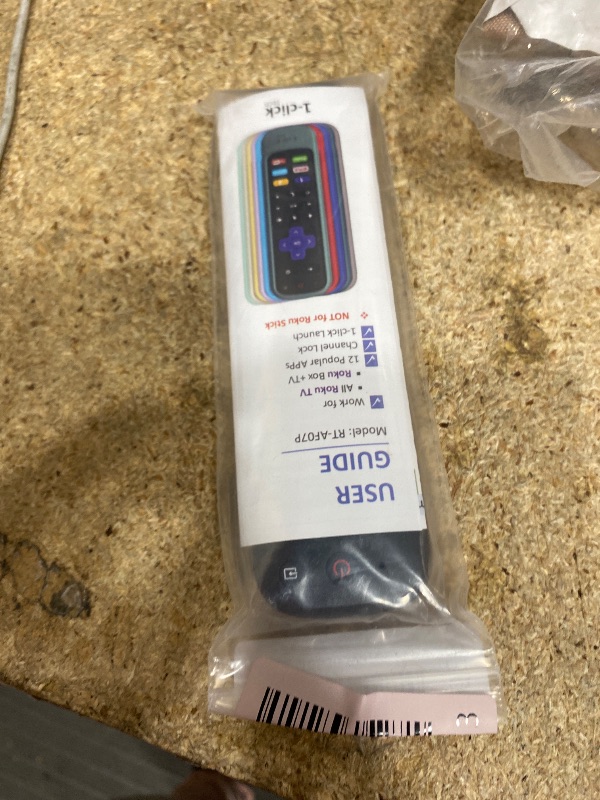 Photo 1 of 1-clicktech for Roku Remote 2-in-1 for Roku-TV and Roku Box, Compatible for TCL Hisense ONN Sanyo Sharp Hitachi Element Insignia LG Magnavox Roku TV, w/ 12 Opt. Channels [NOT for Stick]