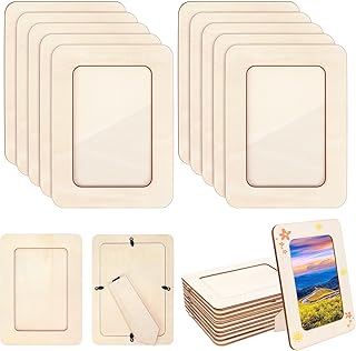 Photo 1 of 10 PACK WOOODEN PICTURE FRAMES