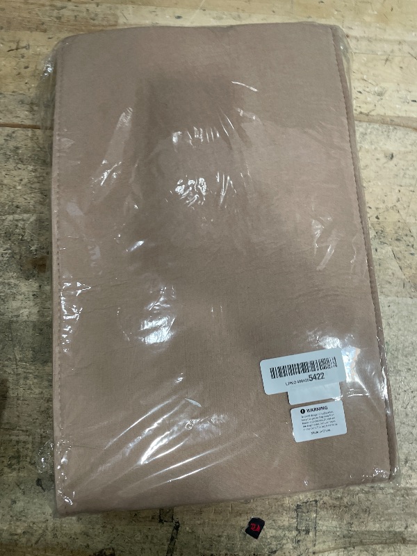 Photo 1 of –Felt Staircase Organizer for Home Storage – Large Capacity Stair Step Basket with Handles – Space Saving Solution for Clothes, Toys, Books, Mail – Dark Grey / Light Grey / Beige (beige)