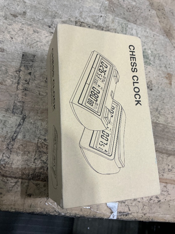 Photo 1 of [2023 New] Xflyee Chess Clock - Digital Chess Timer, Available for Portable Timer for Board Games and Chess with Bonus and Delayed Countdown Function