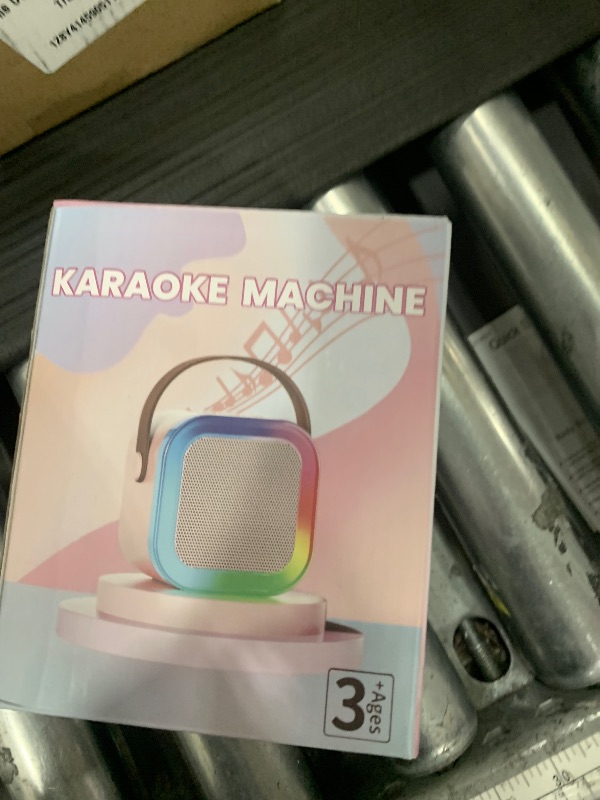 Photo 1 of ?2026 Newest? Mini Karaoke Machine for Kids Girls & Boys - Portable Bluetooth Speaker with 2 Wireless Microphones - Kids Birthday Gifts for Ages 4-10 - Kids' Instrument Accessories - Rose Gold