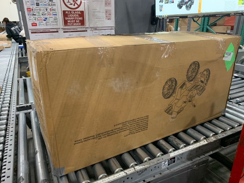 Photo 1 of *************MISSING PARTS****************
Hikiddo Kids ATV 4 Wheeler, 24V Ride On Toys Car for Big Kids with 400W Motor, 2 Seater - Black