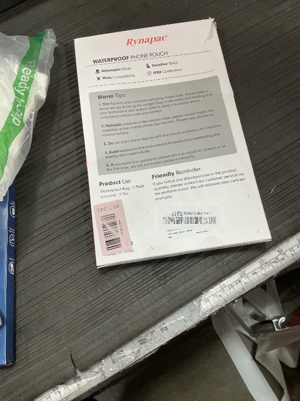 Photo 1 of [Up to 10"] Large Waterproof Phone Pouch Bag - 2 Pack IPX8 Waterproof Phone Case for iPhone 17 16 15 Pro Max Galaxy S25 S24 Ultra, Touchscreen & Underwater Photography, Beach Cruise Travel Essentials