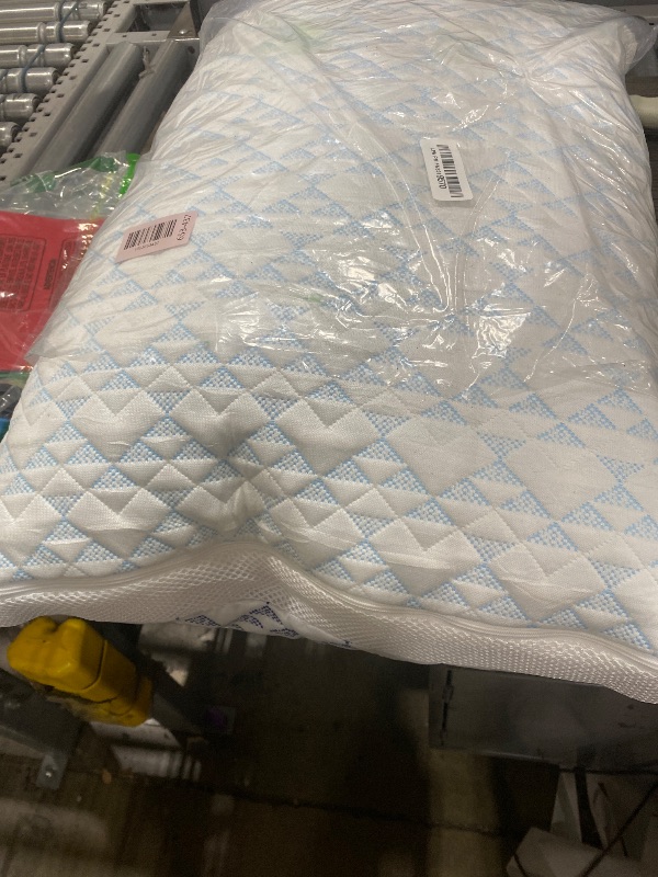 Photo 1 of ***MISSING 1***Cotelovo Shredded Memory Foam Soft Bamboo Viscose Pillows Adjustable Hypoallergenic Hotel Quality Bed Pillows for Side, Back and Stomach Sleeper, Oeko-TEX Certified Queen Size Set of 2