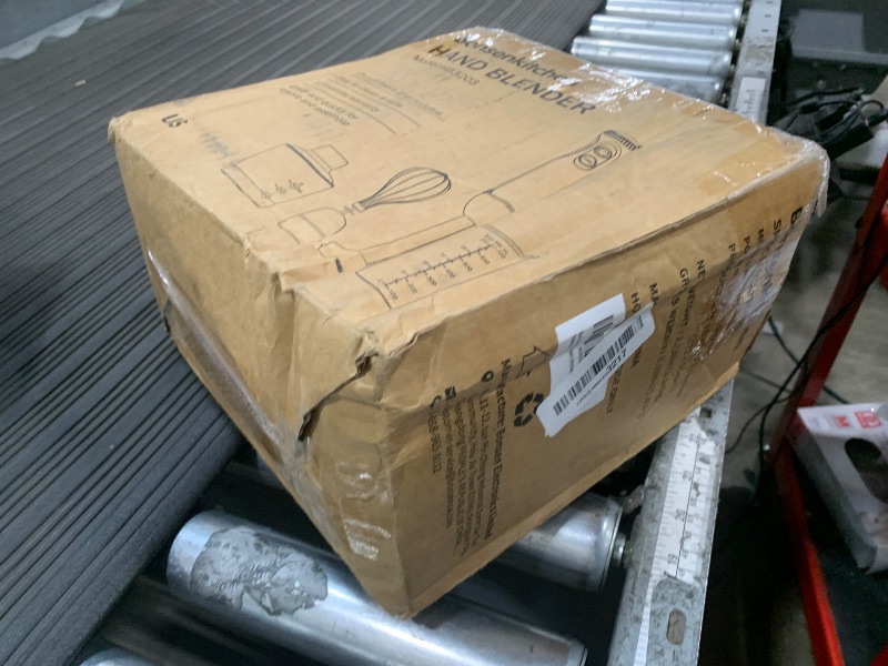 Photo 1 of ***MISSING PARTS***
Bonsenkitchen 4-in-1 Immersion Blender Handheld, 20 Speeds Hand Blender with Turbo Mode, Stainless Steel Blade, Egg Whisk, Beaker & Chopper Bowl, Stick Mixer for Soup, Smoothie, Puree, Baby Food