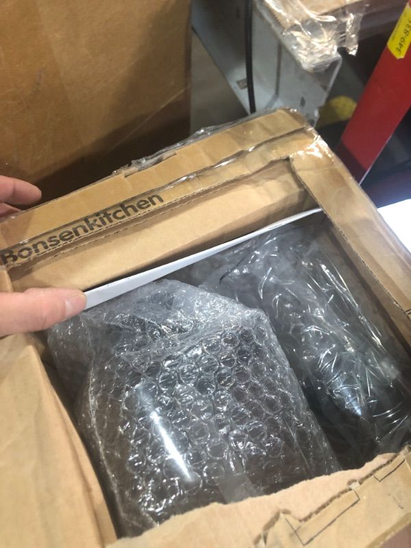 Photo 1 of ***MISSING PARTS***
Bonsenkitchen 4-in-1 Immersion Blender Handheld, 20 Speeds Hand Blender with Turbo Mode, Stainless Steel Blade, Egg Whisk, Beaker & Chopper Bowl, Stick Mixer for Soup, Smoothie, Puree, Baby Food