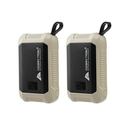 Photo 1 of ***ONLY 1 FUNCTIONAL***
Ozark Trail 2 Pack 10400mAh Rechargeable Portable 3 Temp Hand Warmer for Camping