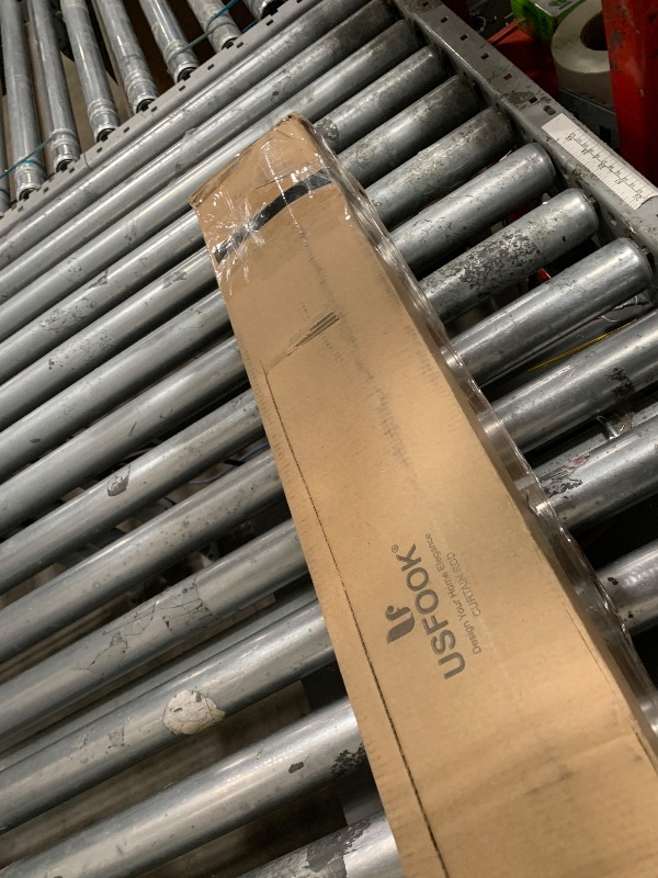 Photo 1 of 1 Inch Luxury Gold Double Curtain Rods for Windows 66 to 120 Inches(5.5-10ft), USFOOK Adjustable Heavy Duty Drapery Rods, Telescoping Dual Curtain Rod with Translucent Finials, Wall Mounted