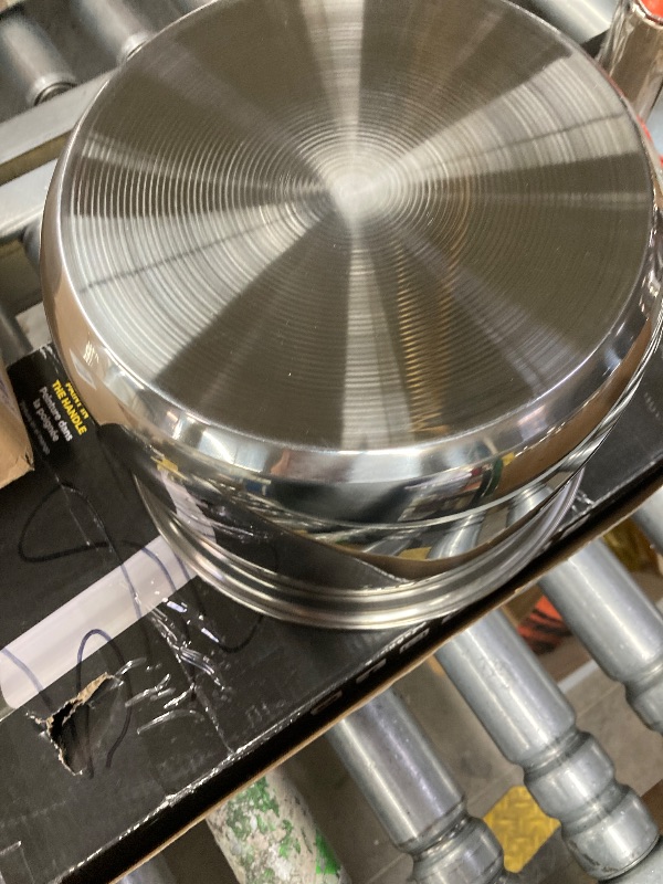 Photo 1 of **MISSING SEALING RINGS***ZoneFly Stainless Steel Inner Pot Compatible with Instant Pot 6 Qt, Original 6 Quart InstaPot Replacement with Polished Surface Non-Stick and 2 Sealing Rings