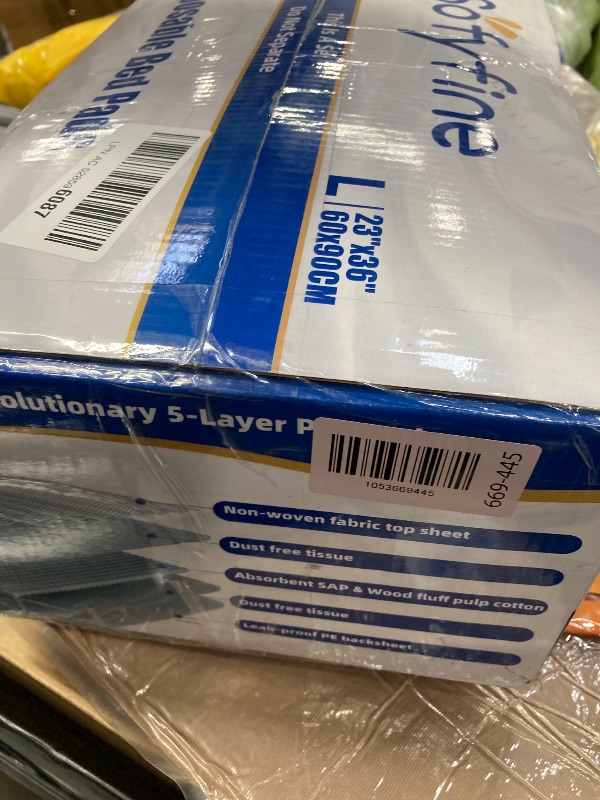 Photo 1 of 100 Count Disposable Beds Pads,23"x36" Waterproof Adults Incontinence Chucks Underpads,Absorbent Leakproof Pee Pads for Kids,Elderly,Extra Large Dog Puppy Training Pad,Baby Changing Liner