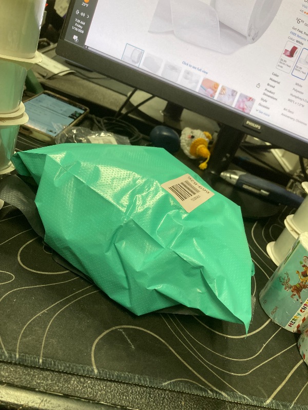 Photo 1 of ***4 PIECE***Humphrey's Craft 1-1/2 Inch White Shimmer Sheer Organza Ribbon - 25 Yards White Crafts Gift Wrapping Wedding Bouquet Baby Shower Decoration Christmas Tree Wreaths.