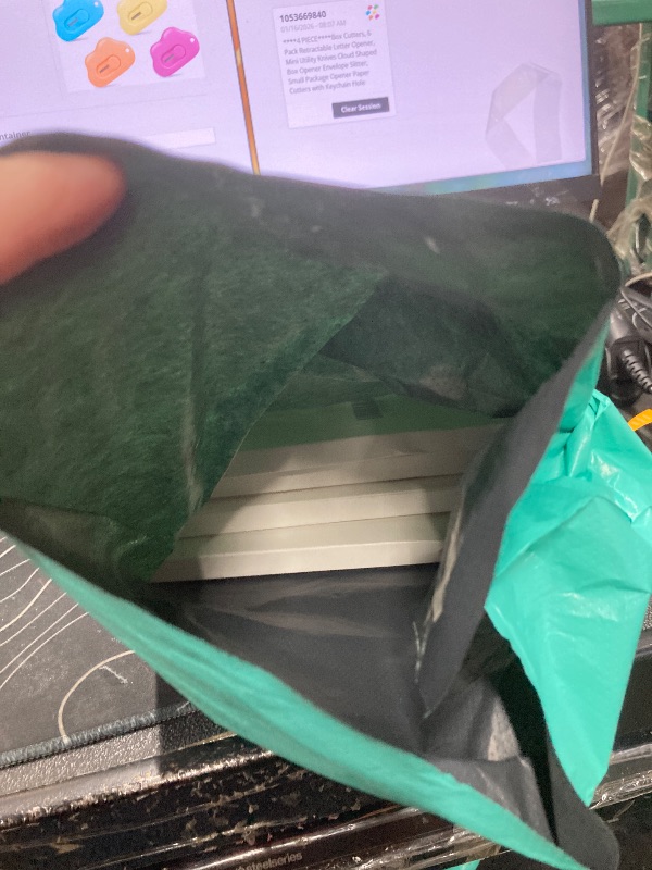 Photo 1 of ****4 PIECE****Box Cutters, 6 Pack Retractable Letter Opener, Mini Utility Knives Cloud Shaped Box Opener Envelope Slitter, Small Package Opener Paper Cutters with Keychain Hole