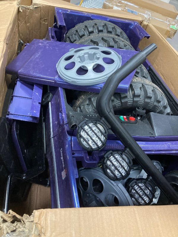 Photo 1 of ****THIS ITEM IS PROBABLY BEST USED FOR PARTS ONLY***24V 2 Seater Ride on Cars, Licensed Chevrolet Cheyenne Powered Ride on Toys Truck with Remote Control, 4 Wheels Spring Suspension, LED Light, Electric Cars for Kids Ages 3-8 Gifts, Black****THIS ITEM IS