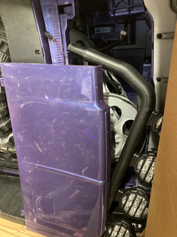 Photo 1 of ****THIS ITEM IS PROBABLY BEST USED FOR PARTS ONLY***24V 2 Seater Ride on Cars, Licensed Chevrolet Cheyenne Powered Ride on Toys Truck with Remote Control, 4 Wheels Spring Suspension, LED Light, Electric Cars for Kids Ages 3-8 Gifts, Black****THIS ITEM IS