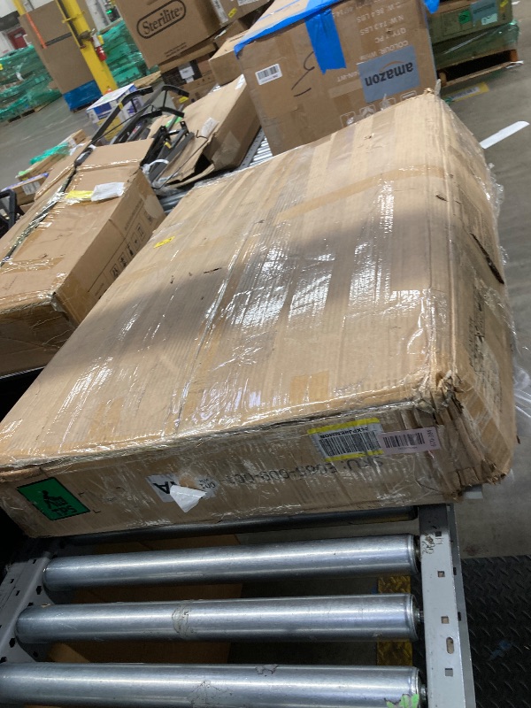 Photo 1 of ***** PHOTO SIMILAR*****Makeup Vanity with Lights & Charging Station, White Vanity Table with 5 Drawers & Open Storage Shelves, Vanity Desk with Mirror & Lights, Dressing Table Set, Bedroom Makeup Table Set Black Handle