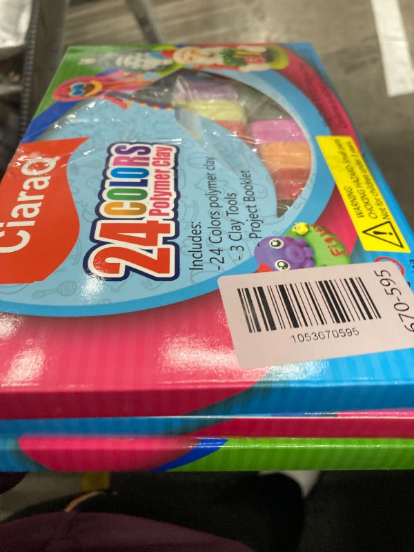 Photo 1 of ++3 pack+++CiaraQ Polymer Clay Kit, Mini Modeling Clay Set for Kids/Beginners/Artist, 24 Colors