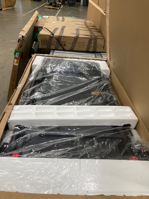 View 2 of **PARTS ONLY***Acezoe 3 in 1 Under Desk Treadmill with 10% Incline, Walking Pad Treadmill with Removable Desk Workstation, Adjustable Height for Different Need, Foldable for Home Small Office