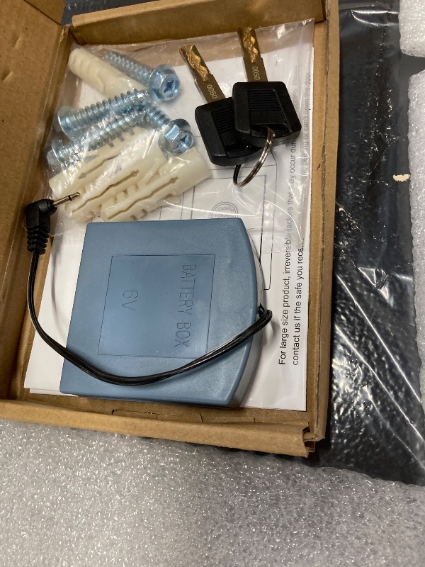 Photo 1 of [23.6" Tall] Large Safe Box with LED Light, Anti-theft Home Safes with Programmable Keypad, Spare Keys and 3 Removable Shelves, Digital Security Safes for Home Money Firearm Documents Medicines