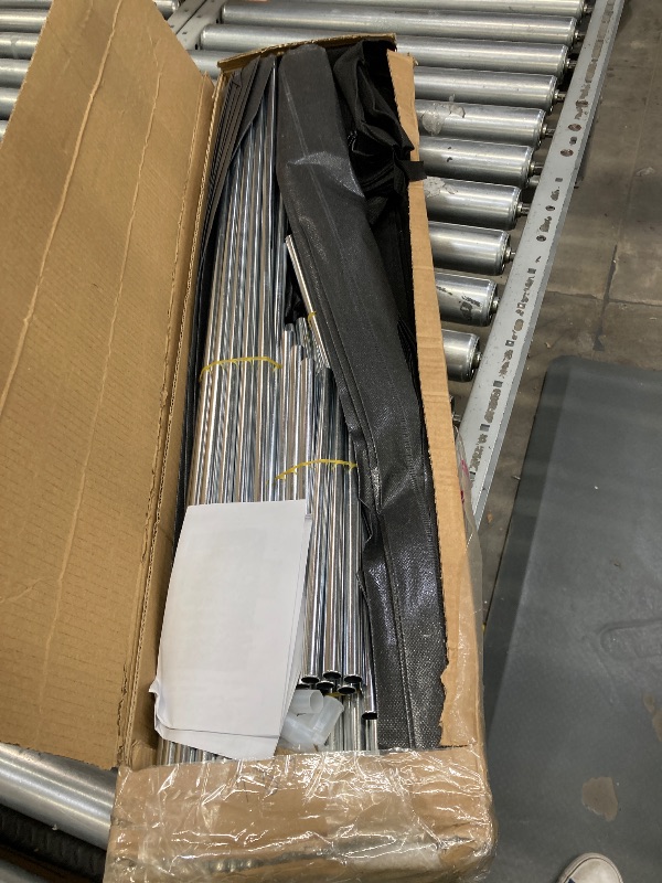 Photo 1 of 10-Tier Vertical Shoe Rack Storage with Cover, Holds up to 40 Pairs of Shoes, 40 Count, 1 Pack 