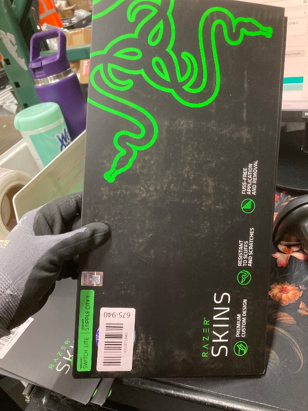 Photo 1 of *2 pack* Razer Fortnite Console Skin: Switch Lite (2019) - Console Wrap - Premium 3M Cast Vinyl - Scratch Protection - Unique Designs & Finishes - Easy Application - DJ Yonder