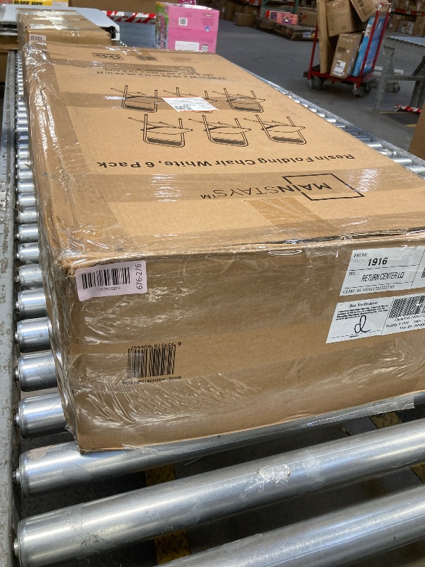 Photo 1 of *Light scratches* Mainstays 6 Pack Resin Folding Chair, White