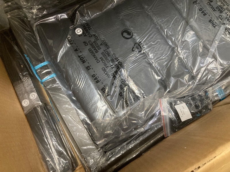 Photo 1 of *Box 2/2?* Black Leather Kitchen Chair set