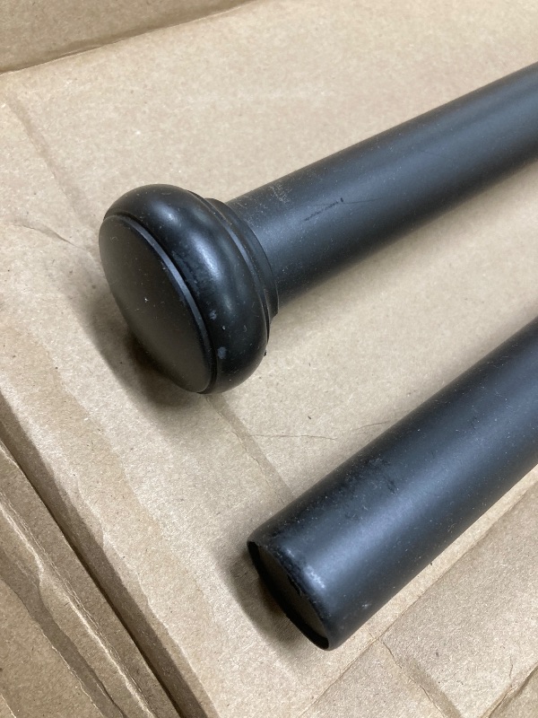 Photo 1 of *Scratched* *Size unknown* Curtain Rod, Black