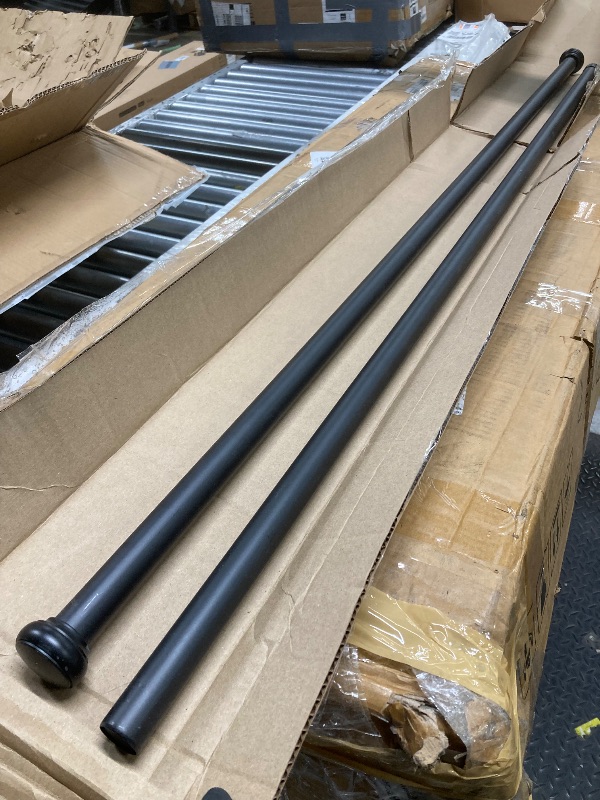 Photo 1 of *Scratched* *Size unknown* Curtain Rod, Black