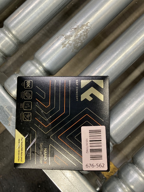 Photo 1 of **a little dirty**K&F Concept ND Filter Kit Compatible with Insta360 Ace Pro 2, 4Pack ND8 ND16 ND32 ND64 Neutral Density Filter, Light Reduction, Exposure Control HD Optical Glass Multi-Coated