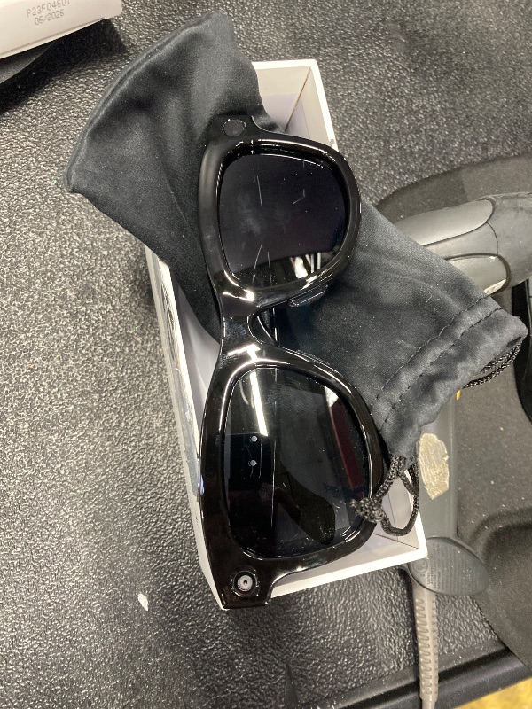 Photo 1 of Al Smart Glasses with ChatGPT& 800W CameraVideoRecording, Sunglasses for Real-Time Translation, MusicControl, ElS Stabilization|WiFi/Bluetooth 5.3 Smart Eyewear for Travel, Meetings