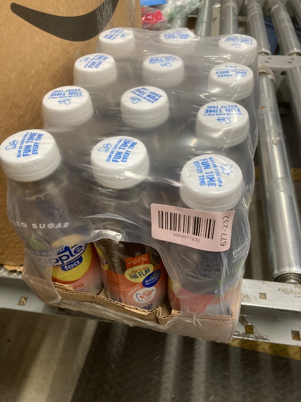 Photo 1 of *BBD Dec 25, 2026* Snapple Zero Sugar Peach 