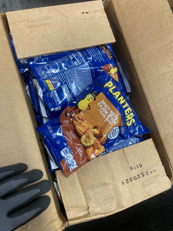 Photo 1 of *BBD Jan 7, 2026* Planters Spicy Nuts & Cajun Sticks Trail Mix