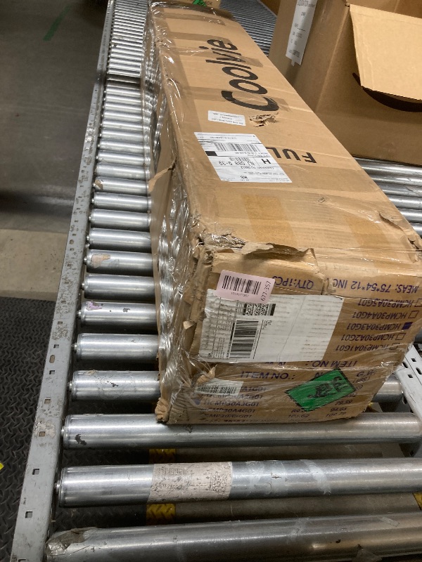 Photo 1 of *HEAVY* *FACTORY SEALED* Full Size Mattress 12 Inch, Coolvie Firm Mattress Hybrid in a Box with CertiPUR-US® Certified Foam, Individual Pocket Spring for Motion Isolation & Pressure Relief- Comfort Night Sleep-100-Night Trial