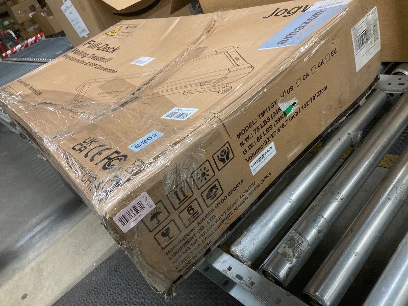 Photo 1 of *Heavy* Walking Pad Treadmill with 20% Auto Incline, Under Desk Treadmill for Home Office, Spacious Surface, 3.5HP Whisper-Quiet, 400lbs Capacity, Upright Space-Saving Design, APP