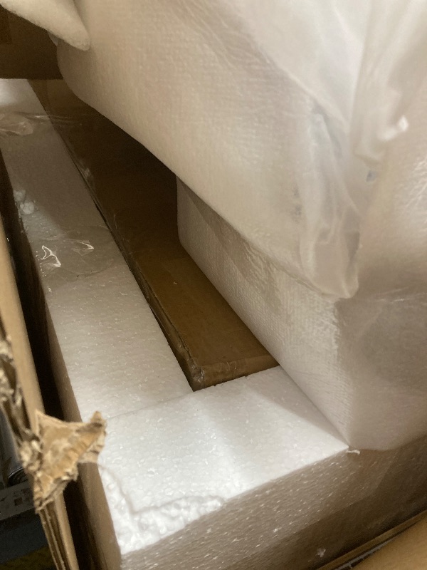 Photo 1 of *BOX 2/2* Jovan 31.5" Mid-Century Modern Genuine Leather Recliner Lounge Chair, Cacao Espresso Brown Leather